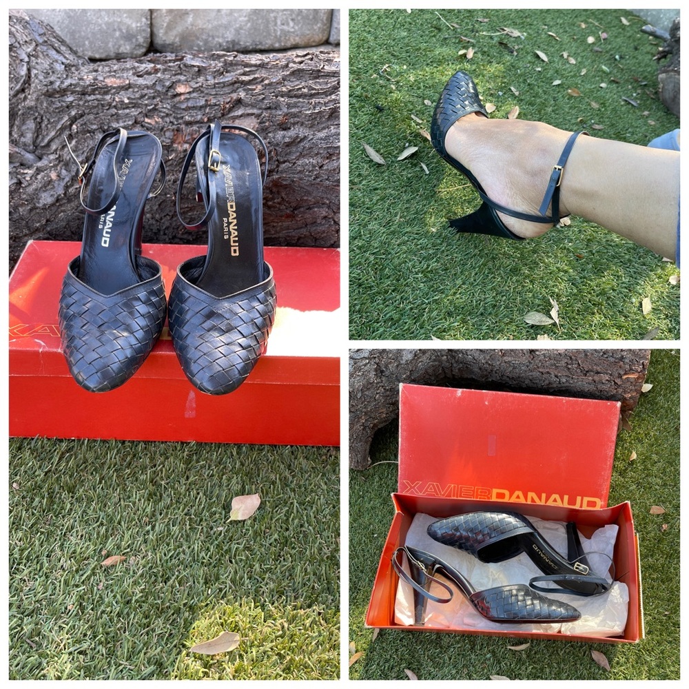 Vintage Xavier Danaud Black Heels.